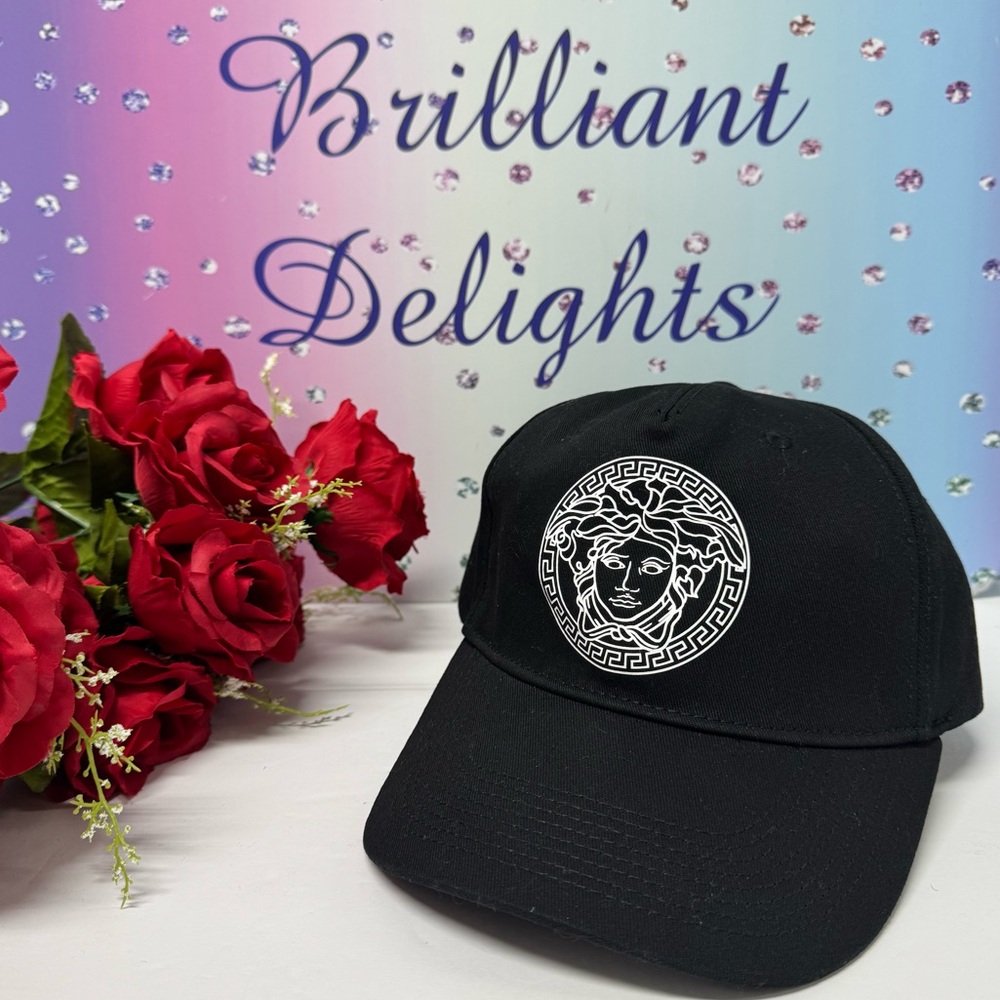 🇮🇹PRICE FIRM NEW $500 VERSACE MEDSUA HAT UNISEX
